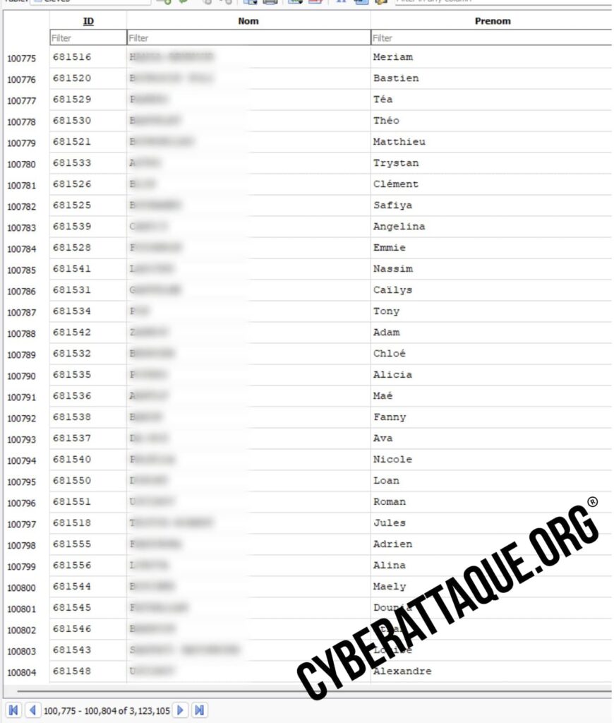 Preuve cyberattaque educonnect