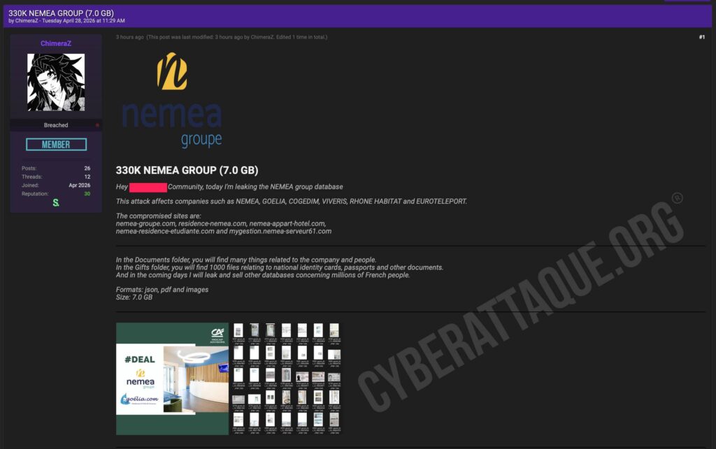 cyberattaque Nemea