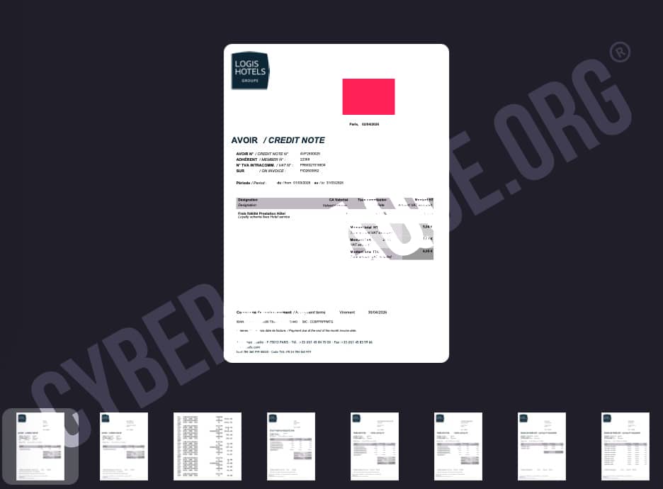 Preuve cyberattaque logis hôtel 