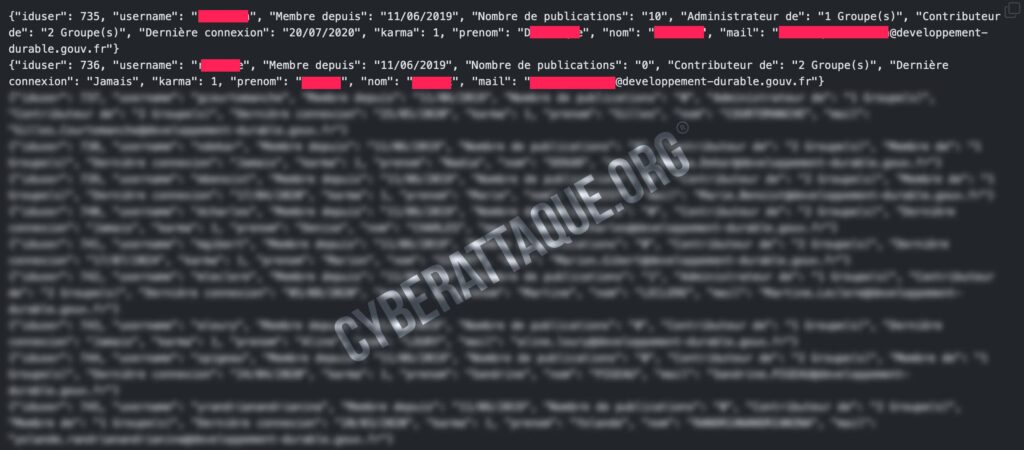 preuve minister ecologie cyberattaque