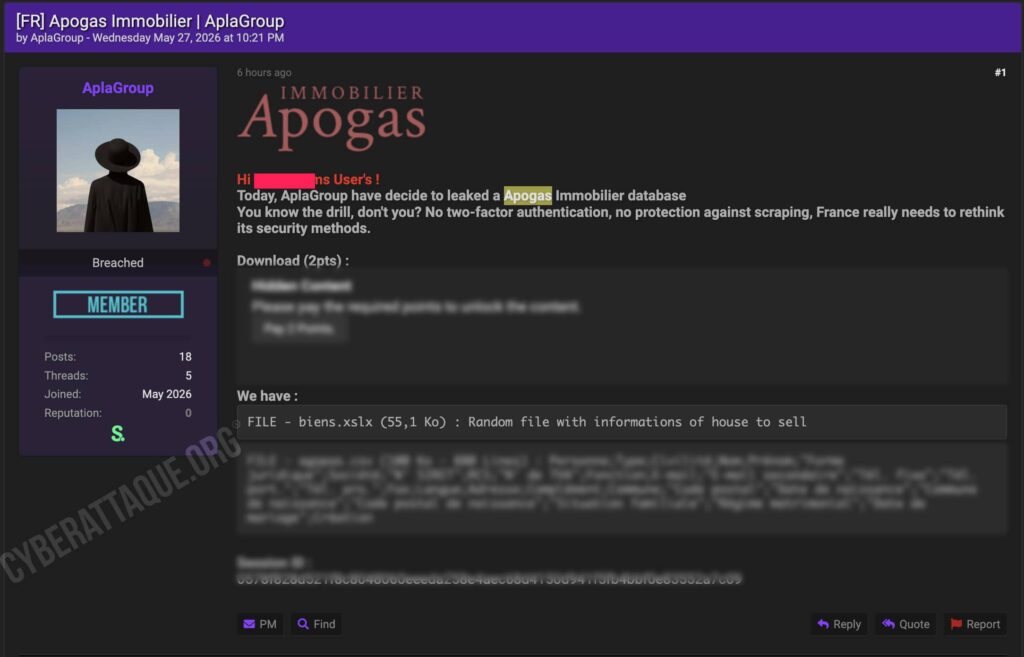 Apogas immobilier