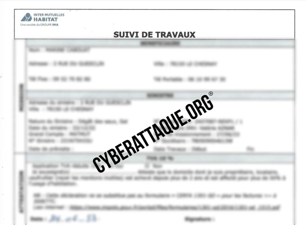 Inter Mutuelles Habitat cyberattaque