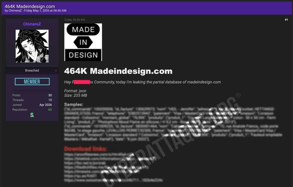 cyberattaque madeindesign