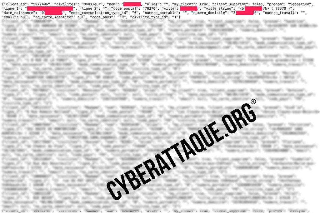 cyberattaque Auchan opticien