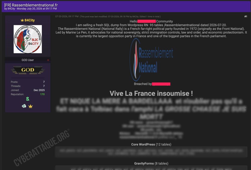 RN cyberattaque