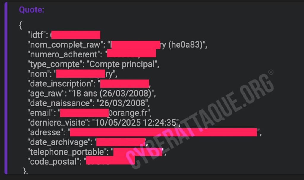 carte de pêche cyberattaque