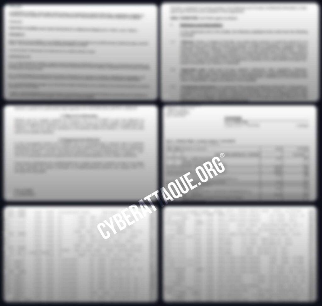 document en fuite