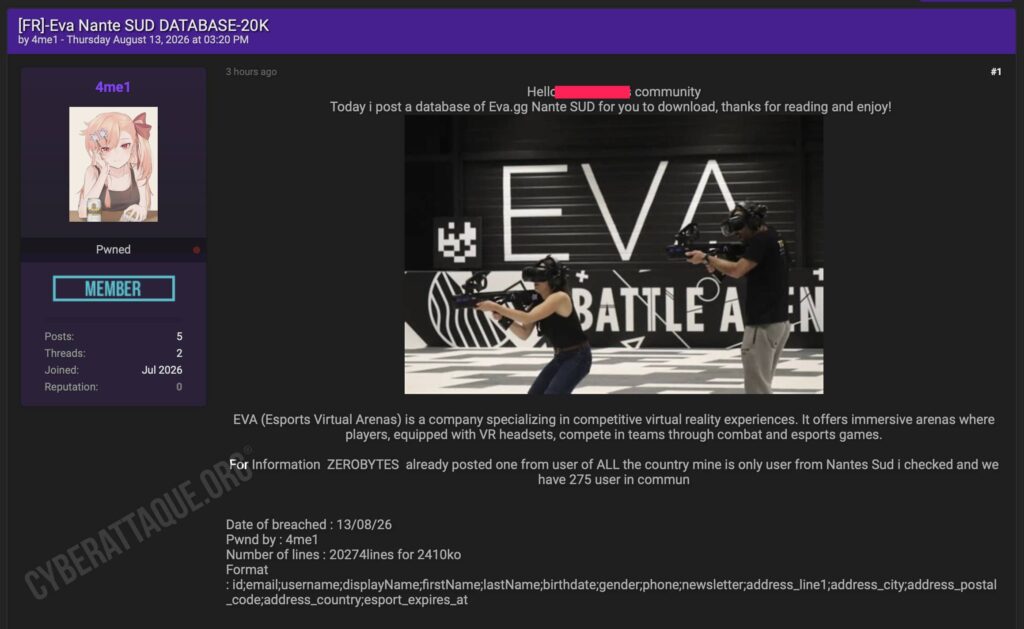 eva gg Nantes cyberattaque 