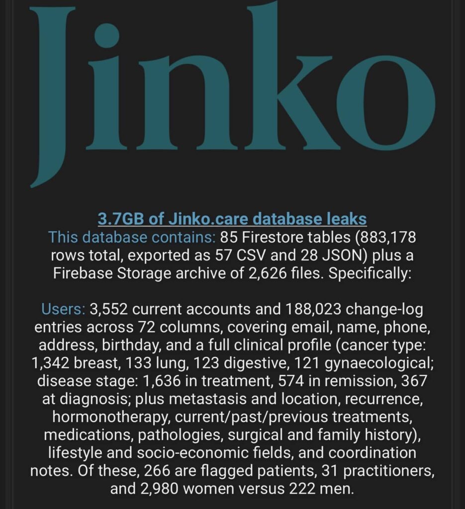 Jinko cyberattaque