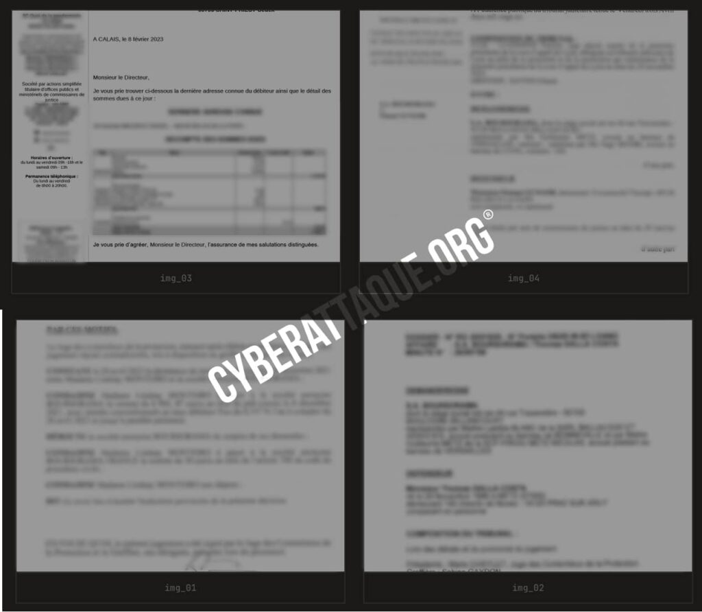 Fiducial cyberattaque
