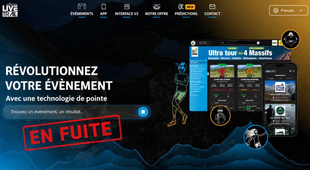 Live trail cyberattaque