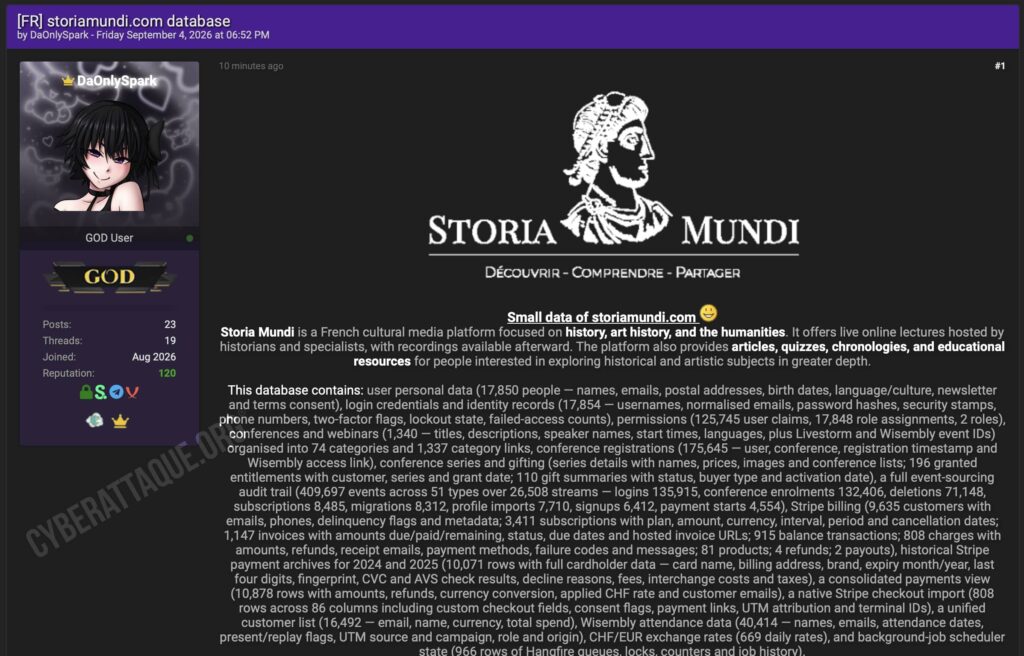 Storia Mundi piraté