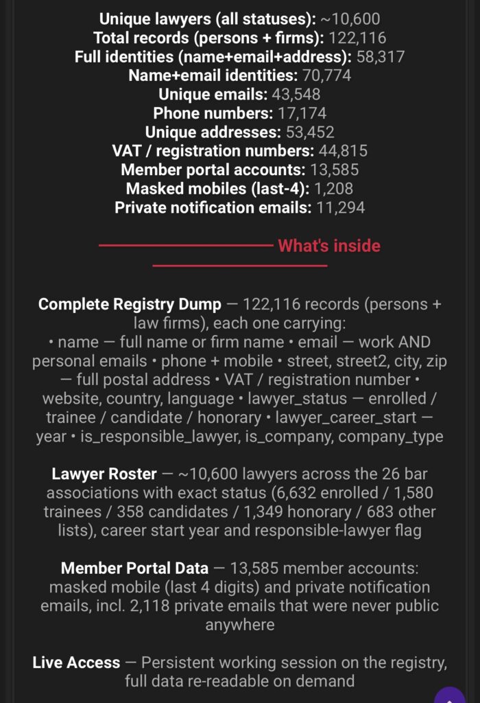 Avocat Belgique cyberattaque