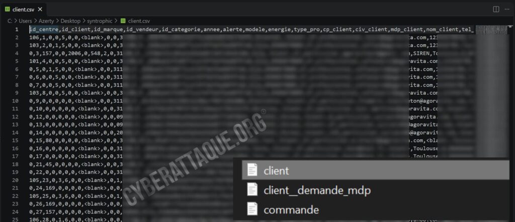 Caréco cyberattaque
