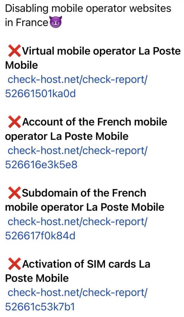 La Poste Mobile cyberattaque